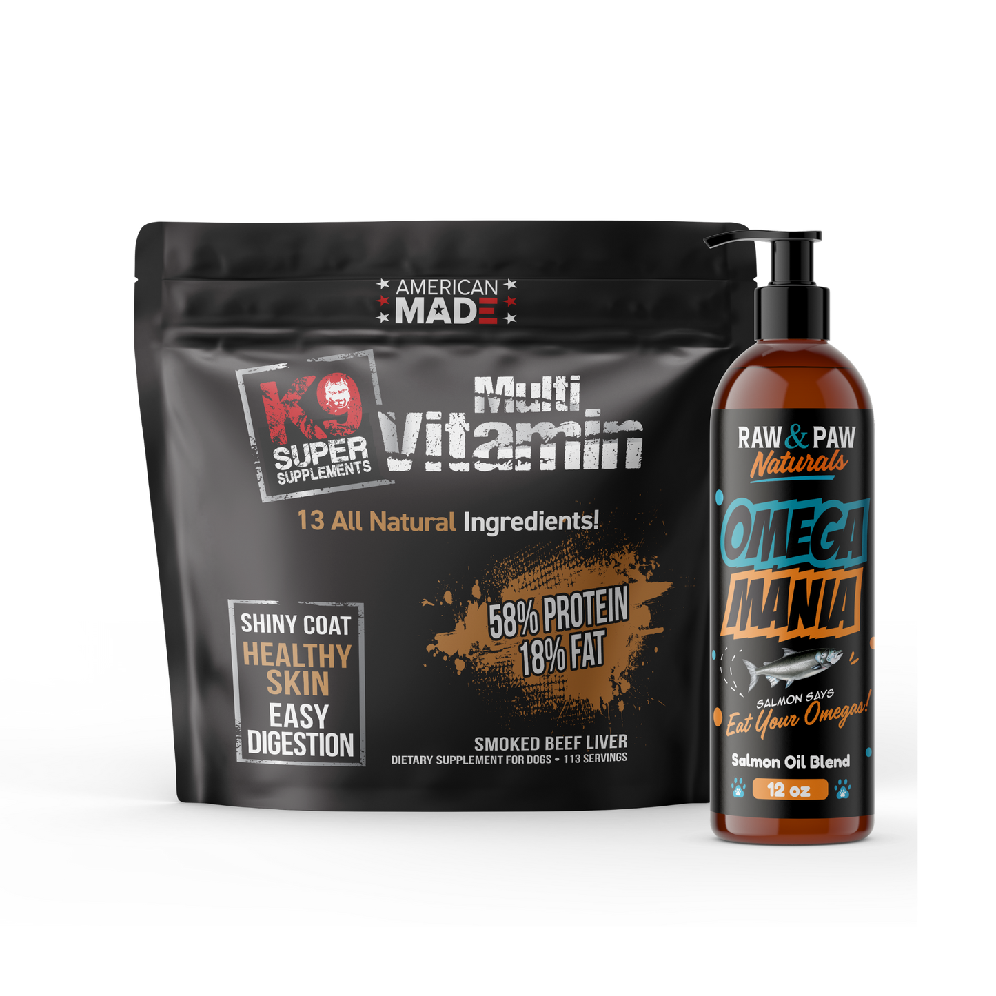 Summer Heat Stack – Multivitamin + Omega Mania Bundle