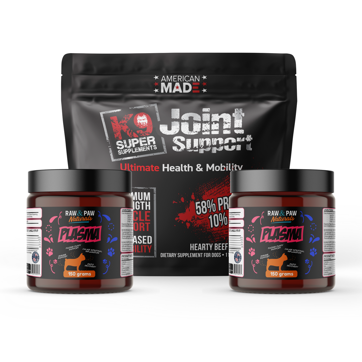 Joint Support Stack: Joint and Plasma