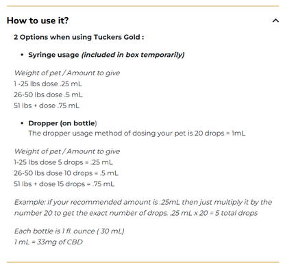 TUCKER'S GOLD 1000MG - #1 Vet Recommended