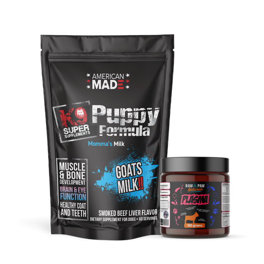 Mama & Puppy Stack: Puppy Formula and Plasma