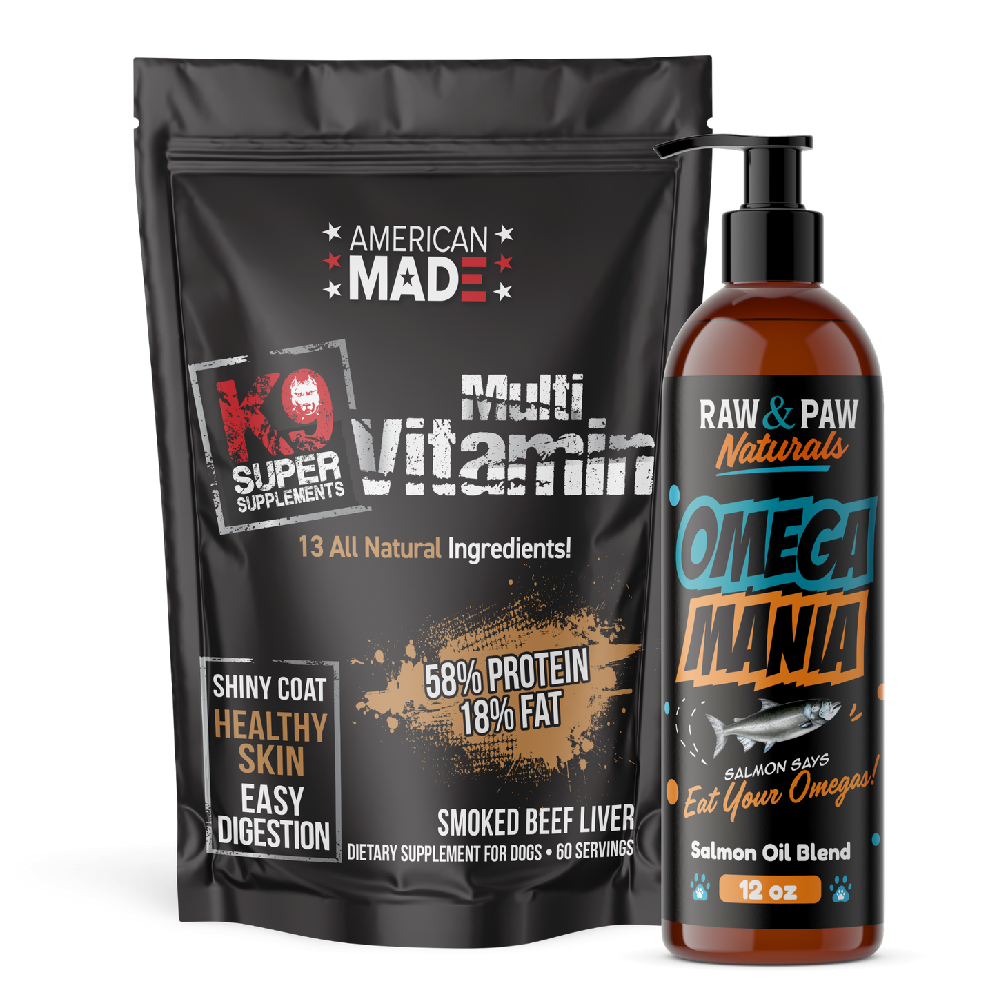 Summer Heat Stack – Multivitamin + Omega Mania Bundle