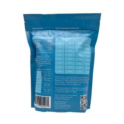 Freeze Dried – Beef, Organ and Tripe + Bone