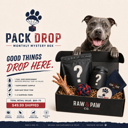 The Pack Drop — Monthly Mystery Supplement Box Supplement Subscription